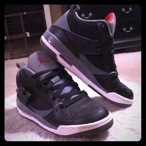 Black And Red Jordan’s 🔥